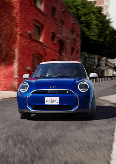 THE NEW ALL-ELECTRIC MINI COOPER.